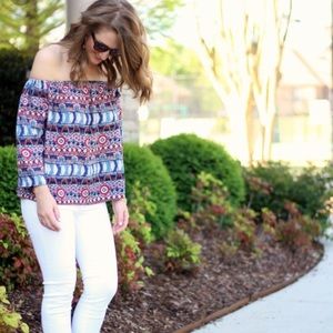 Collective Concepts Off the Shoulder Top